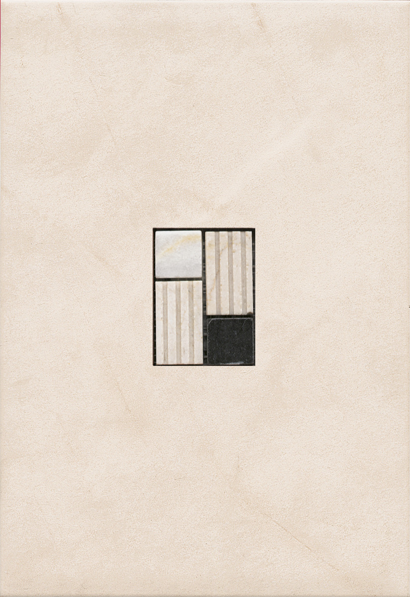 Graphic Beige Duo 23X33,5 base Graphic Beige Duo 23X33,5, pasta roja