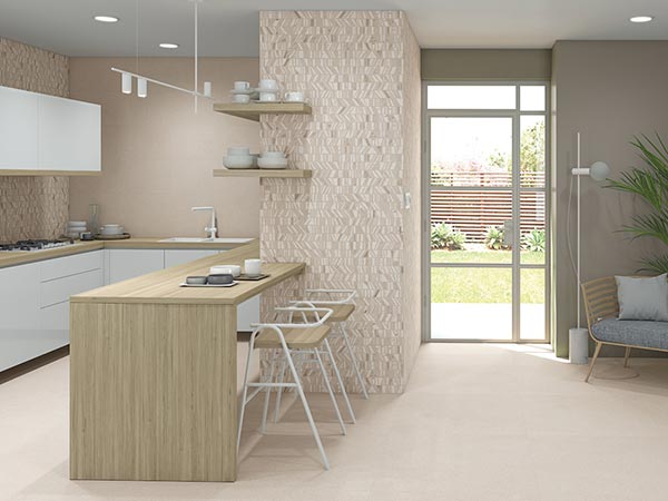 GADES Bois faïence pâte blanche revetement murs