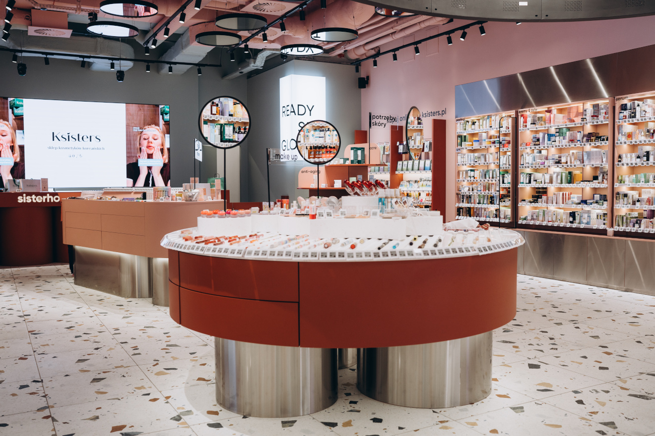 Proyecto Ksisters Polska en Złote Tarasy Shopping Center, Varsovia