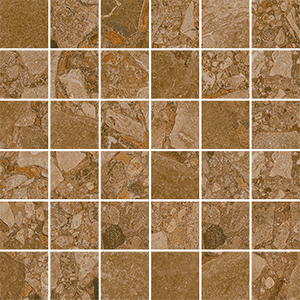 Brown Mosaic Wash 30x30cm