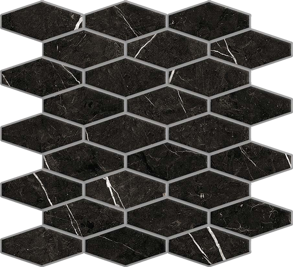 Hati Mosaic Negro 31.8x29cm
