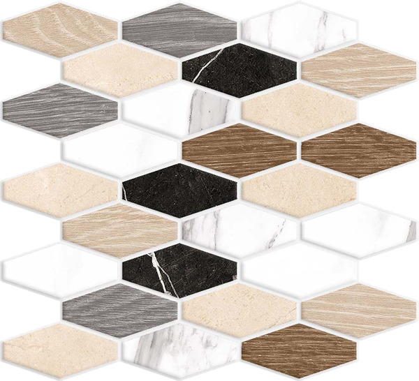 Hati Mosaic Multicolor 31,8X29 mosaico Hati Mosaic Multicolor 31,8X29, porcelánico