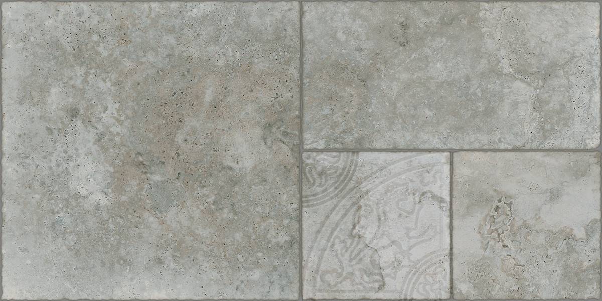 Via Emilia Deco Grigio 45X90 base Via Emilia Deco Grigio 45X90, porcelánico