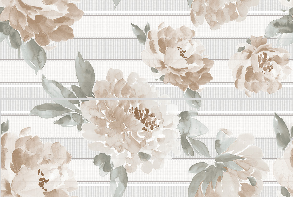 Blossom-2 Gris 25X75 base Blossom-2 Gris 25X75, pasta blanca